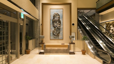 Interior entrance