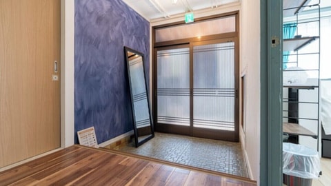 Interior entrance