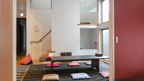 Interior entrance